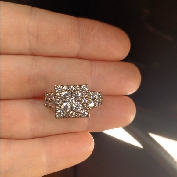 3.85 ctw Ring in Platinum Over Sterling Silver Made with Zirconia From Swarovski - Picture 6 of 9